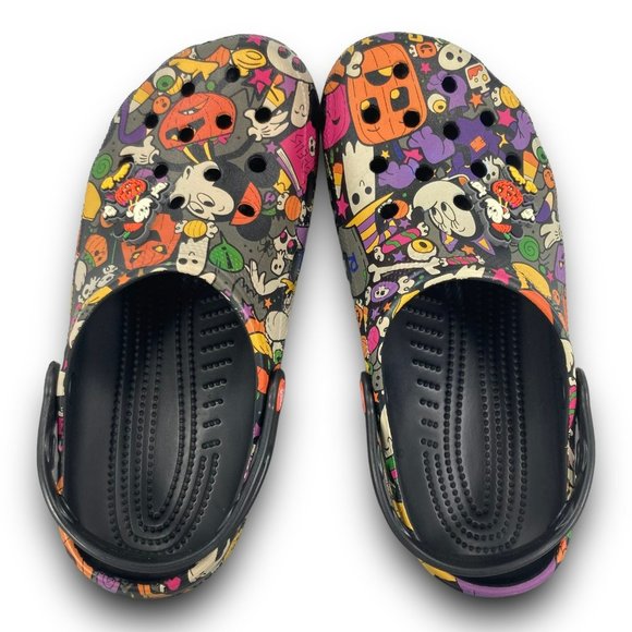 Crocs Disney Parks 2022 Mickey Minnie Halloween Clogs 208029-0C4 Men 9 Women 11 - Picture 7 of 12